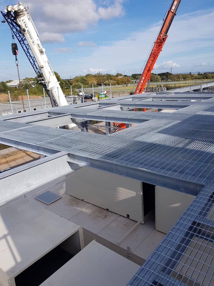 JamesEngineer1's tweet image. How fantastic does this project look for our client @WBPSLTD 

Support steelwork c/w access stairs and walkways to house back-up generators for @NGDEurope 

Great work #TeamJE &amp;amp; #TeamWB 

#nextgenerationdata #vantagedatacenters #supportsteelwork #datacentre #accessstair #walkways