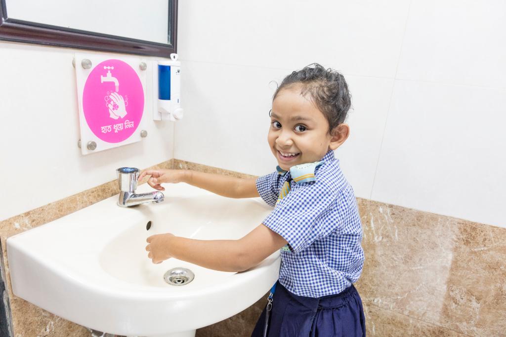 Today is #GlobalHandwashingDay and we want to thank @WaterAidUK for our partnership in building toilet blocks in Bangladesh, enabling people to feel clean and safe every day