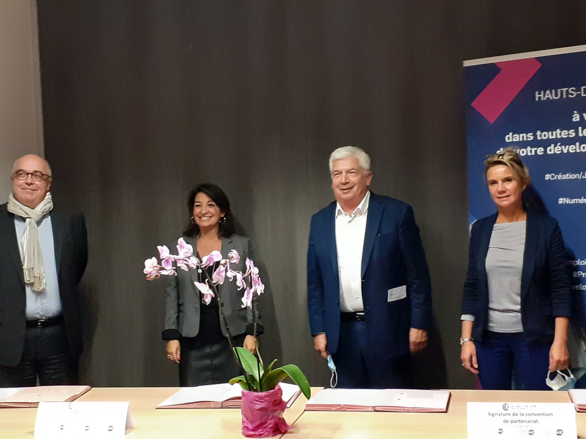 CCI_92's tweet photo. #Partenariat | La @CCI_92 et les @BRED_BP, @BP_RivesParis, @BPValdeFrance renouvellent leur partenariat unissant leurs compétences pour soutenir, aider et servir les entrepreneurs en création et dans leur développement dans les Hauts-de-Seine.
#coventionpartenaire #financement https://t.co/a57AIrVySp
