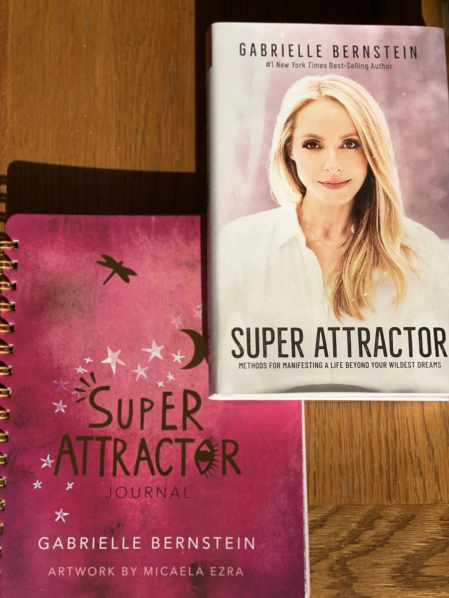 My current read, with a beautiful journal to write my abundant thoughts too! 
<a href="/GabbyBernstein/">Gabby Bernstein</a> 
If you’d like to buy the book, click on the link below, and I receive a little something for being an affiliate with Amazon too amzn.to/3j1O1P5
 #mindsetcoach  #limitingbeliefs