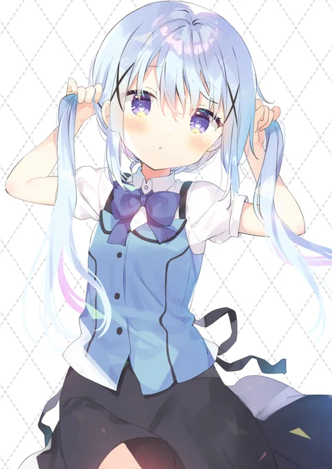 夏服で手ツインテチノちゃん! 