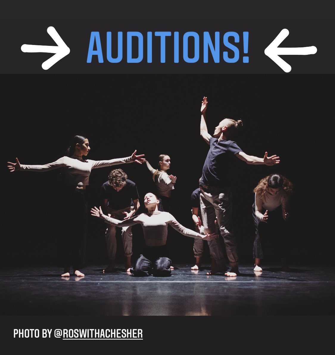 Our youth company auditions are NEXT WEEK! Last chance to book a spot! If you’re 11-19 and love dancing (or know a young person who does!) contact Artistic Director Sarah to sign up - smpoekert@googlemail.com or 07907 536 650