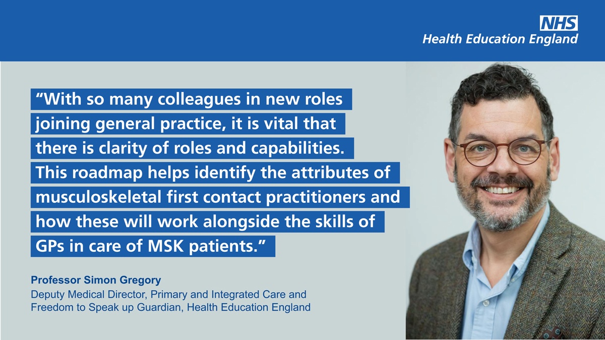 NHSE_WTE's tweet photo. Today we launch The First Contact Practitioners and Advanced Practitioners in Primary Care (Musculoskeletal) Roadmap to Practice >>> https://t.co/MXBnA3klUk @SimonDGregory @AmandaHensman https://t.co/p3yqBDH5J3