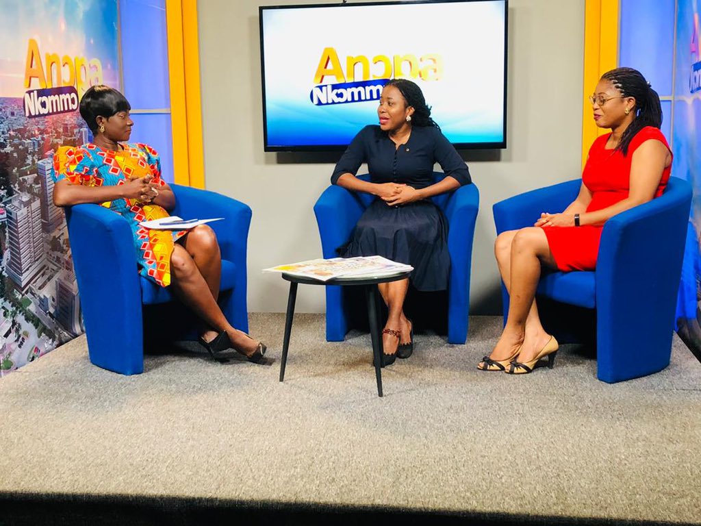 GEM_Inspire's tweet photo. What is your hope for the future of young girls?
Our CEO and Programs Coordinator joined the host Maame Konado of Anopa Nkommo morning show on .@awaketv2, discussing how GEM empowers girls through skills, knowledge and leadership to be women of excellence.
#theGEMCode
#awaketv https://t.co/qaZbyx7rTT