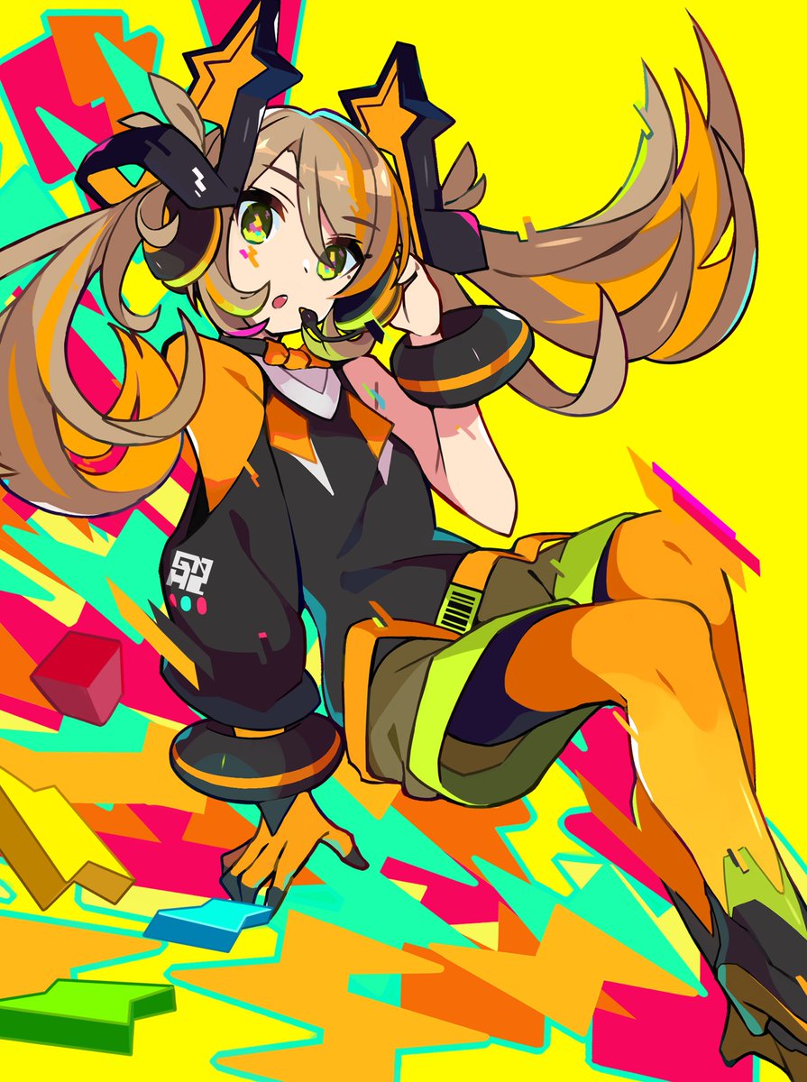 グリッチ くるみつ 書籍でたよ のイラスト