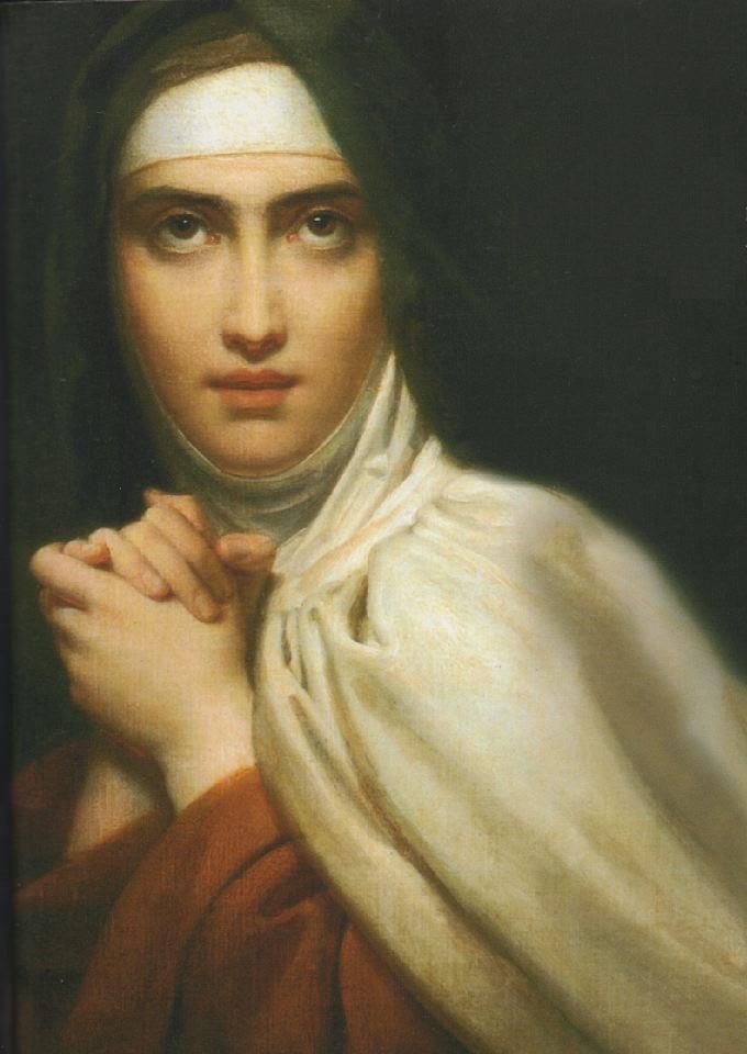 JefferyFasching's tweet photo. Satan, the epitome of sin, accuses you of unworthiness.  When the devil reminds you of your past, remind him of his future...

St. Theresa of Avila. https://t.co/aqR9aEMlZ5