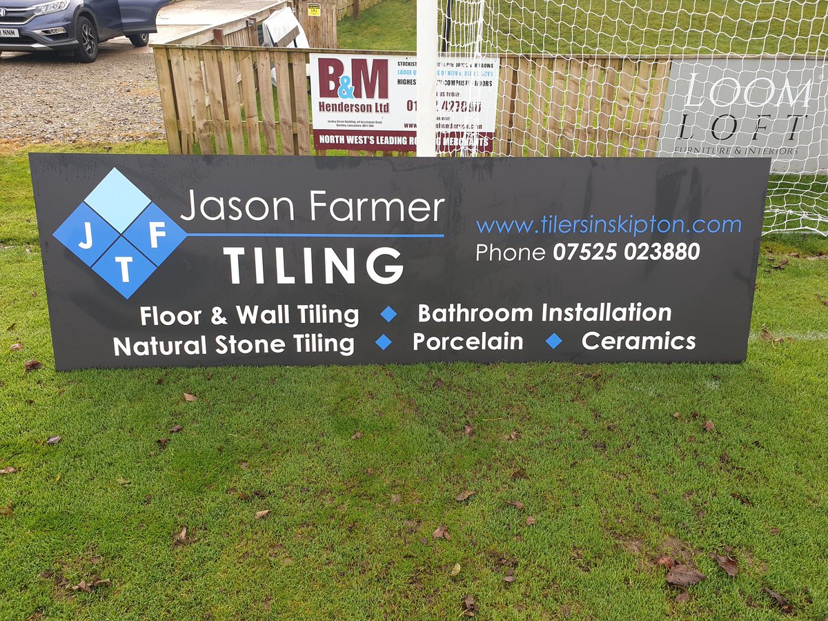 Rimyfc's tweet photo. New advertising board day ๐ 5 delivered today and another 5 in production ๐Cant wait to get these on display at the ground. Our new partners @themediavillage have supplied top quality boards ๐
#farmertiling #sensitisationproducts
#MHSealants
#A&RContractors
#Gsecurity
๐๐ https://t.co/5MRqdpD8cW