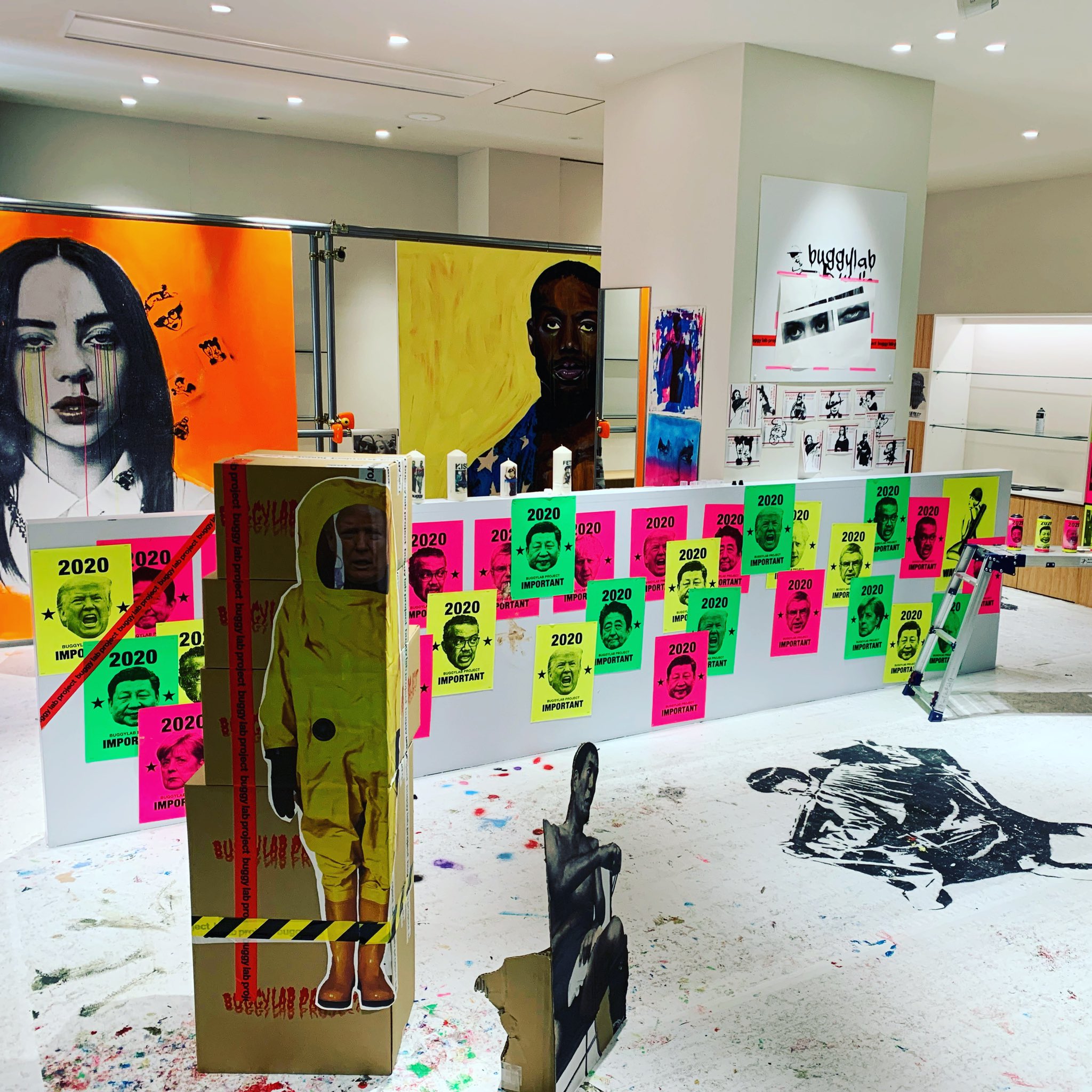 ロケジャ ソフビ発売中 スカイオでbuggyさんの展示をしているとかで打ち合わせ後に会場へ いつ見ても格好良い作品たち Buggy バギー 難波 スカイオ Skyo イラスト Illustration イラストレーター Illustrator グラフィティ ロケジャ ソフビ発売中 スカイオでbuggyさんの展示をしているとかで打ち合わせ後に会場へ いつ見ても格好良い作品たち Buggy バギー 難波 スカイオ Skyo イラスト Illustration イラストレーター Illustrator グラフィティ