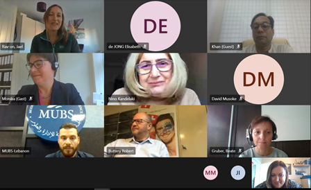 RowenaA's tweet photo. It was so nice catching up with partners today at our #ErasmusDays virtual coffee morning.  It was sad that we couldn't meet in person either at a partner event or @TheEAIE however save the date for a visit to @cardiffmet in March 2022! #savethedate #cardiffmet #missingmypartners https://t.co/fIXunbNtyK