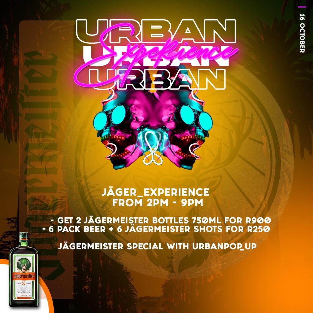 UrbanPop_up_'s tweet photo. Meister specials‼️we do it like we do it every Friday. From 2pm-9pm we toast to a good time. Come one come all😁🤩 #urbanexperience https://t.co/mVyZppLf9i