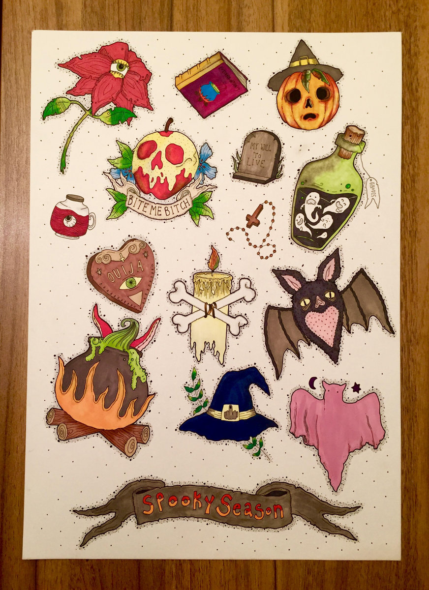 here& #39;s some paintings and illustrations that I have for sale if anybody would like one: