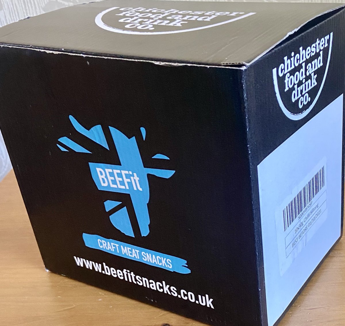 Great to take delivery of the latest batch this morning, loving these low fat / high protein snacks, ideal for the diet especially when training 🦾

<a href="/BEEFITSnacks/">BEEFit Snacks</a> 

#Biltong #WW #WeightLossJourney