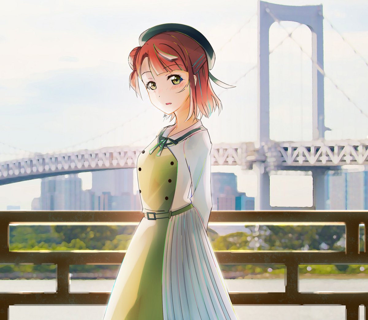 上原歩夢 「ぽむ
#虹ヶ咲 #lovelive 」|zakimpo 🎀のイラスト