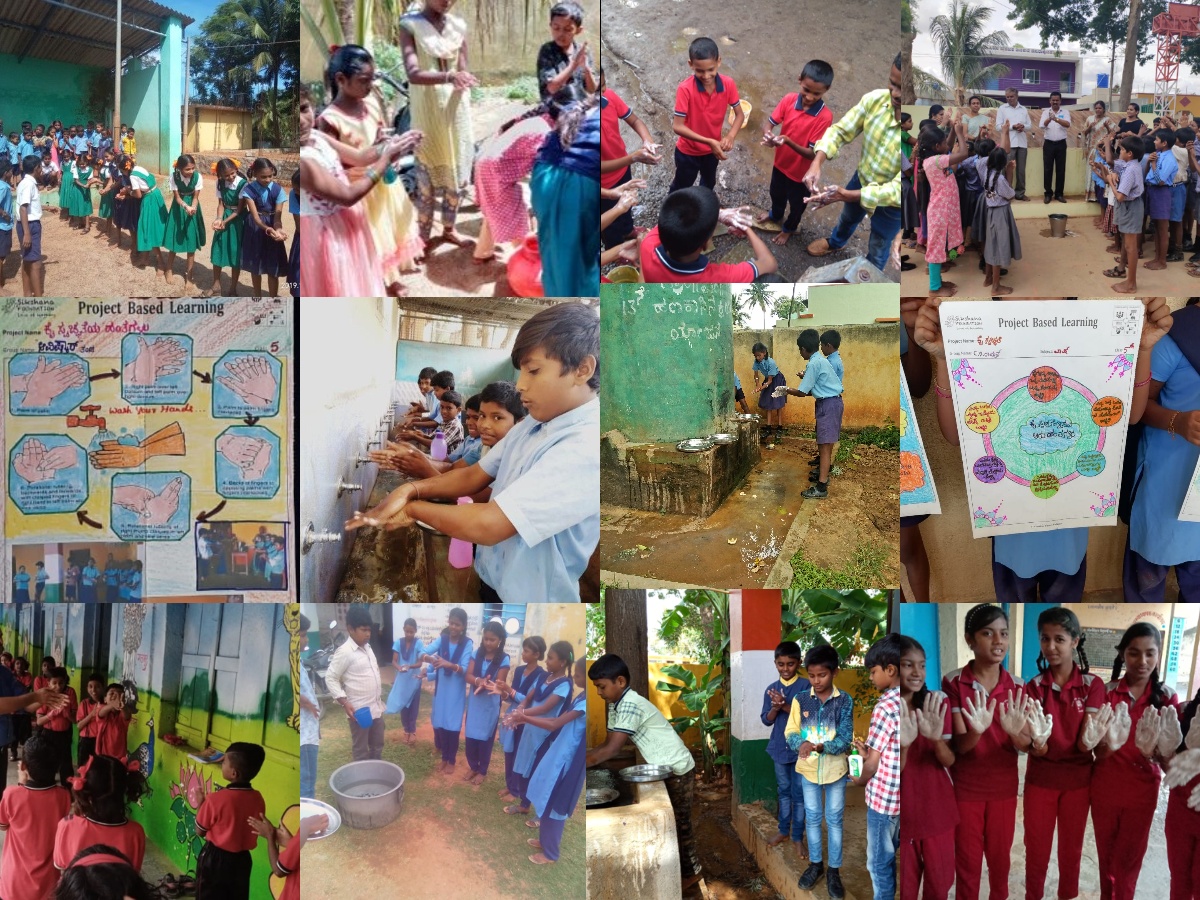 Handwashing day this year has a greater significance and it is a simple way to keep safe. In 2019 our Project Based Learning prgm with help from Cisco has helped over a lakh kids to develop this habit. Very soon 1.8 million govt. school kids across Karnataka will experience this!