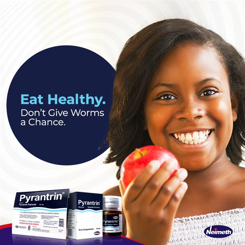 NeimethPlc's tweet photo. Sometimes, your diet can lead to worm infestation.
Maintain a healthy diet, keep your fruits and vegetables covered to prevent contamination.
#Neimeth #Pyrantrin #StayWormFree #StayHealthy #WormExpeller #HealthyLiving https://t.co/Q7bG8QUeZ6