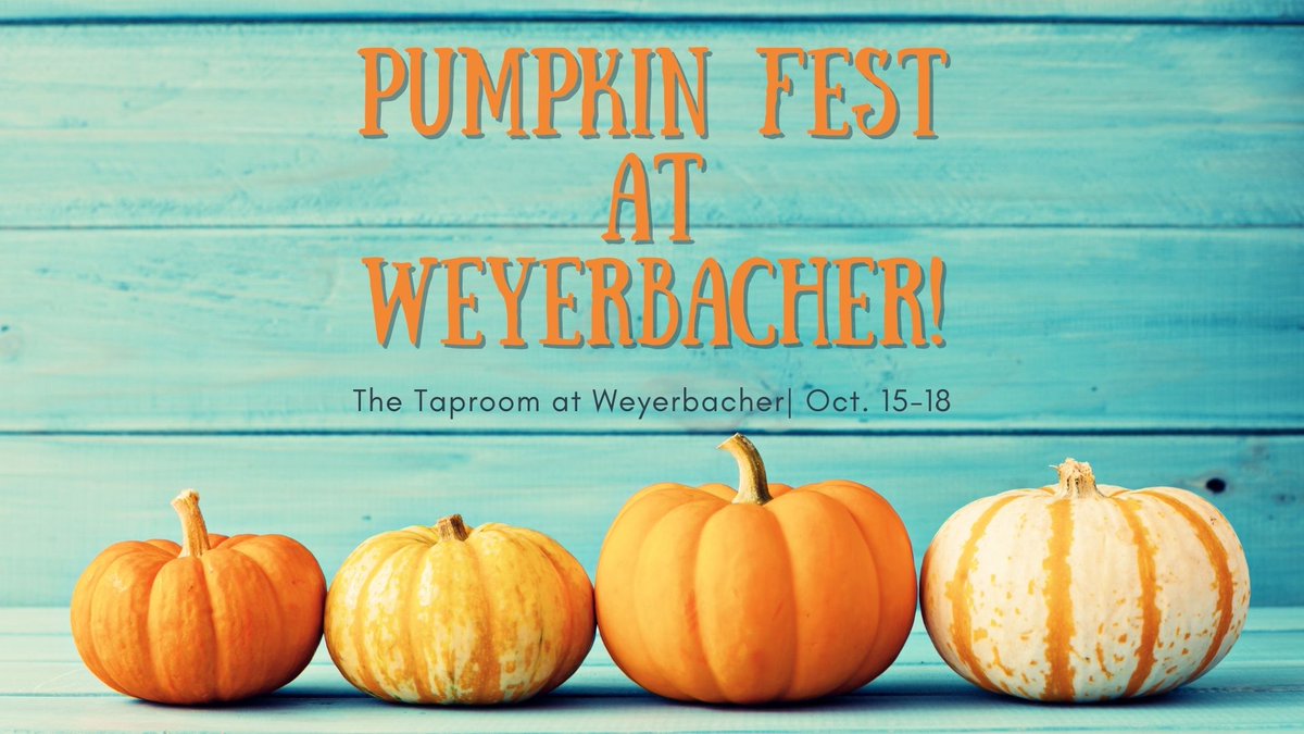 It's #SundayFunday at the Taproom at Weyerbacher!

Join us for our final day of Pumpkin Fest, Trivia at 2 p.m. and finish your weekend with pumpkin goodies from #MerryMunchies! 

We pour at Noon!