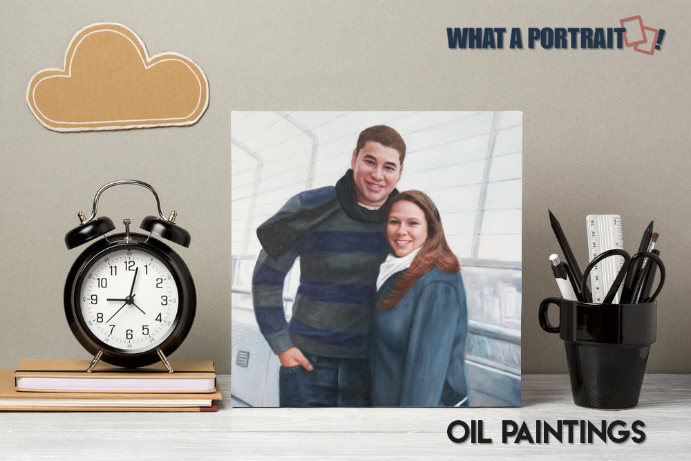 Your pictures just turned into an oil painting. Sounds magical? Well, it is. Get your pictures turned into exquisite oil paintings today only on whataportrait.com.

#OilPainting #PhotoToPainting #PortraitPainting