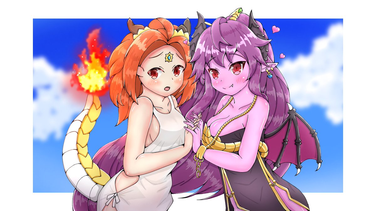 Mg様(@MY2664)からリクエストを頂き、#Ming&Yongを描かせていただきました!
ありがとうございます。 