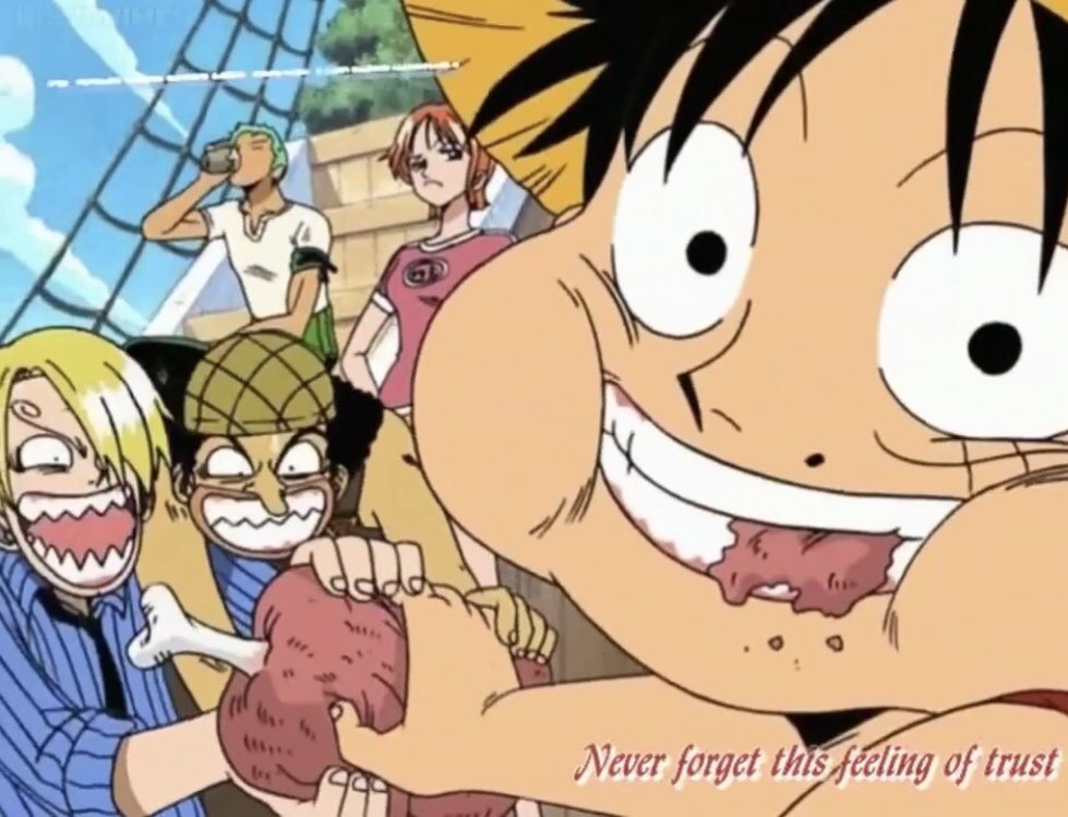 more serve in ed 3 from my bois  and then luffy x meat SHSKSKS