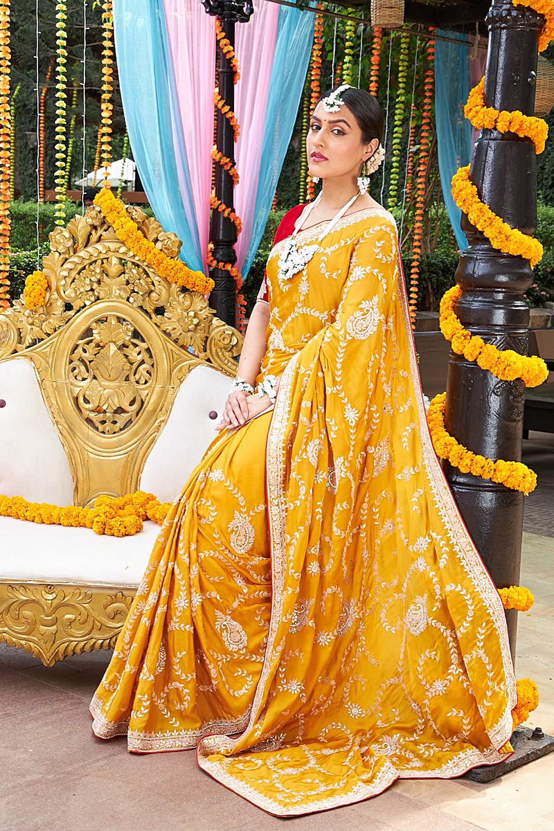 DiaaSoni's tweet photo. 🌼 love more live more laugh more 🌼 #saree #sareelove #sareeswag https://t.co/xBXyv4ZeHF