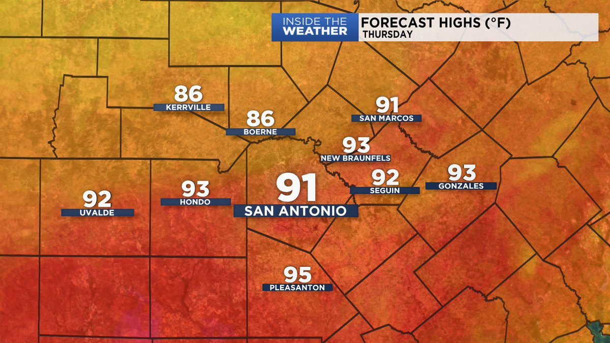 Spectrum News SA (@specnewssa) on Twitter photo Cloudy, humid and breezy Thursday morning in San Antonio. A stout cold front arrives this afternoon with a few showers. Much cooler tonight and Friday. #txwx specne.ws/BYx372?cid=twi… Cloudy, humid and breezy Thursday morning in San Antonio. A stout cold front arrives this afternoon with a few showers. Much cooler tonight and Friday. #txwx specne.ws/BYx372?cid=twi…