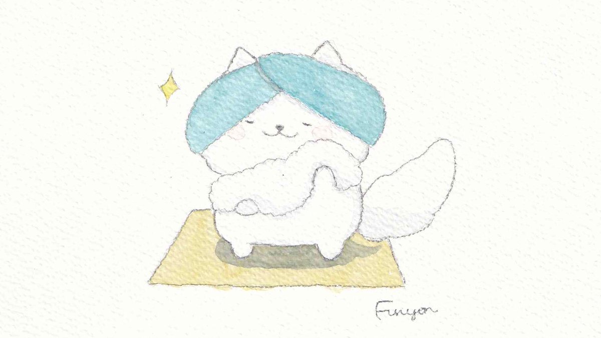 お風呂上がり セレブ風 イラスト ほのぼの ふるやんのイラスト