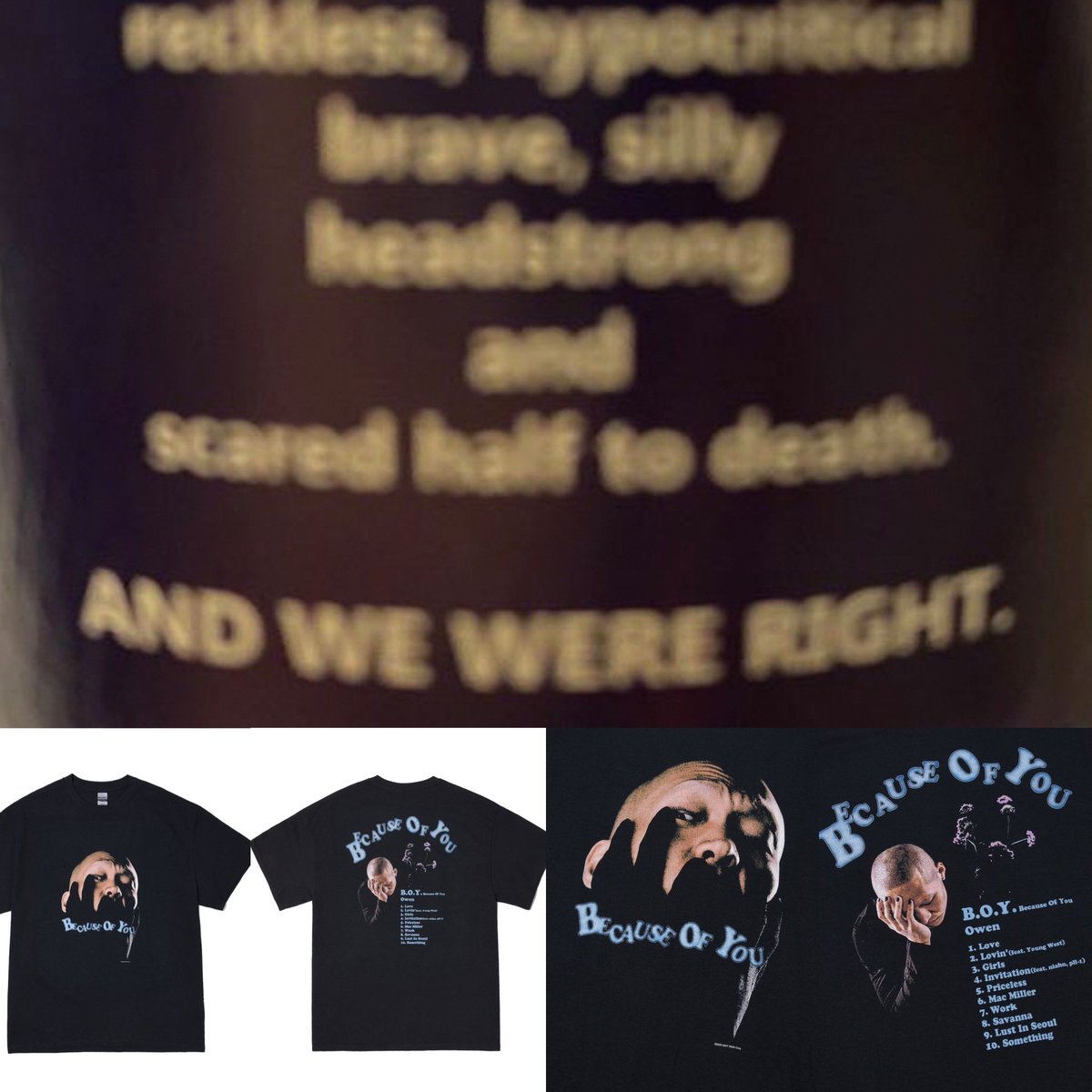 Owen LP [소년] MD Sale
⠀
mkitrain.store

• Sale : 2020. 10. 19 (MON) 8PM (KST)~
• Shipping : 2020. 10. 23 (FRI)~

• [Owen] 소년 PHYSICAL ALBUM
- Price : ₩18,600 ($15.54)

• [Owen x Waaaavyyy] 소년 T-SHIRTS
- Price : ₩42,000 ($42)
- Color : Black
- Size : M, L, XL