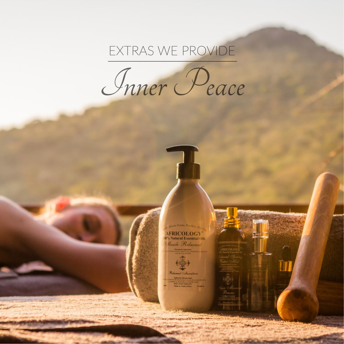 Just a little 'extra' that we throw in for free... ❤️💚❤️
Come &amp; indulge in complete relaxtion at our spa

#leopardmountain #relaxation #safarispa