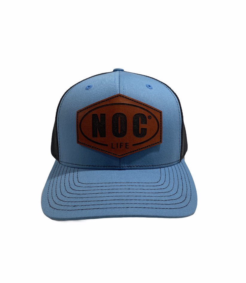 Our new Noc Life Leather Patch Trucker Hat! #noclife #nightshift #hustler #downtown #nightlife #noclifeapparel #mood #titos #captain #undergroundparty #tattoo #noclife #hardnoclife #bartender #howlatthemoon #nocturnal #nocturnallifestyle #chefsofinstagram #poker #noclifeapparel
