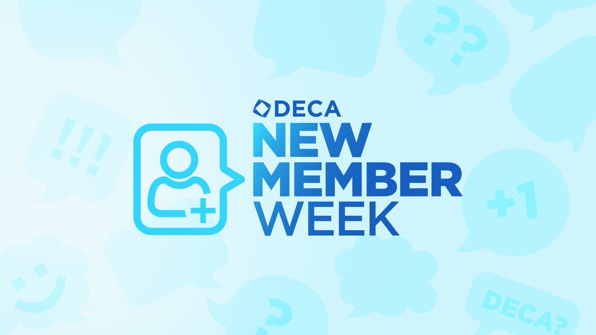 RPBHS_DECA's tweet photo. RPBHS DECA is celebrating new member week! We are so excited to welcome our new members! #newmemberweek #DECA https://t.co/bizojn937D