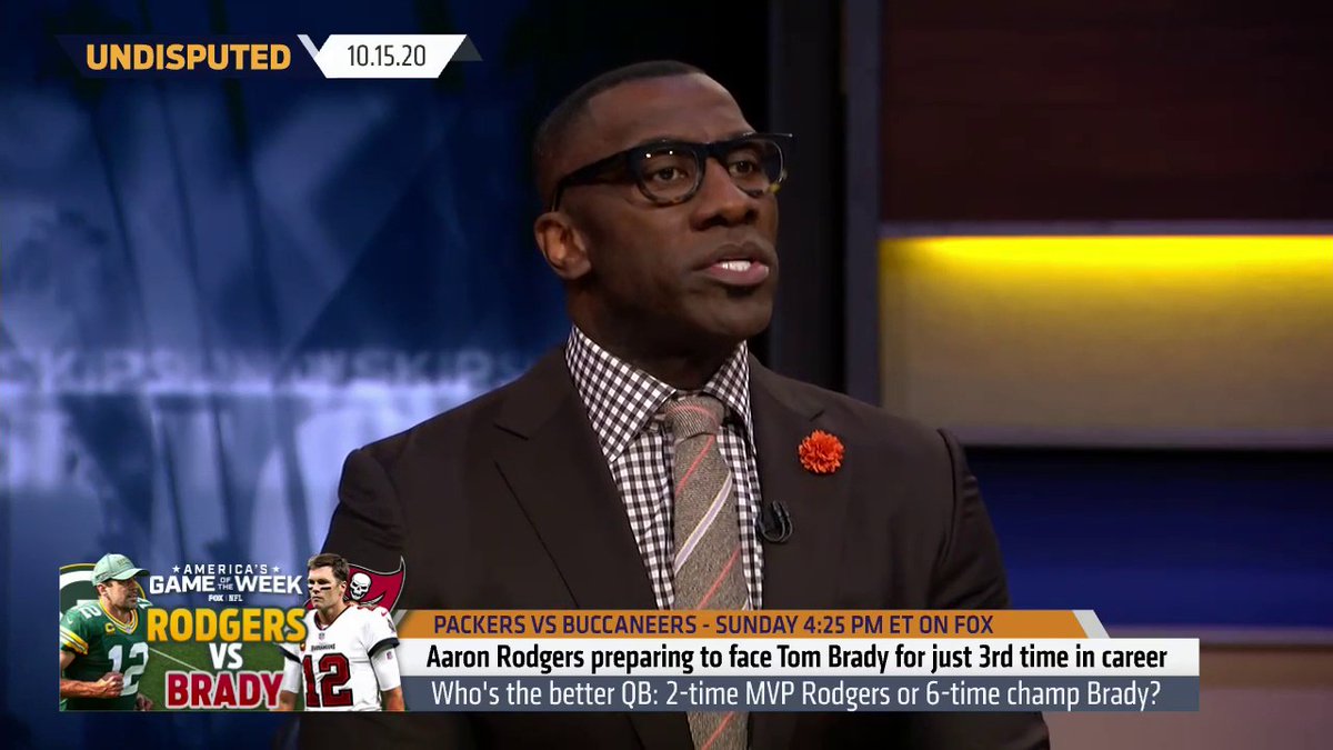 Undisputed On Twitter Who S The Better Qb Rodgers Or Brady The Better Qb Is Aaron Rodgers The More Accomplished Qb Is Tom Brady For Me Rodgers Can Do Things Throwing The Football