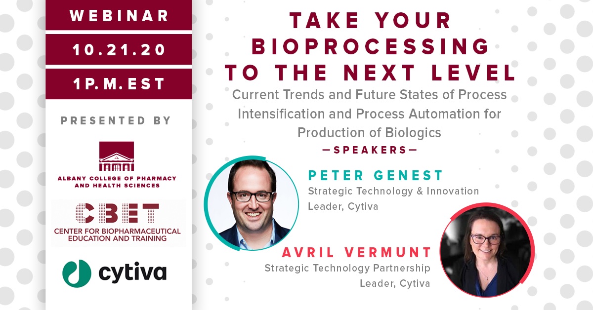 JRosenbergPhD's tweet photo. Looking forward to next week. Join us Weds, Oct 21, for CBET's free webinar featuring industry leaders from @Cytiva — Register now: https://t.co/GsZq6LzAWy #biotechbuzz #CBETalbany #WeAreCytiva https://t.co/QWAqzbCPE1