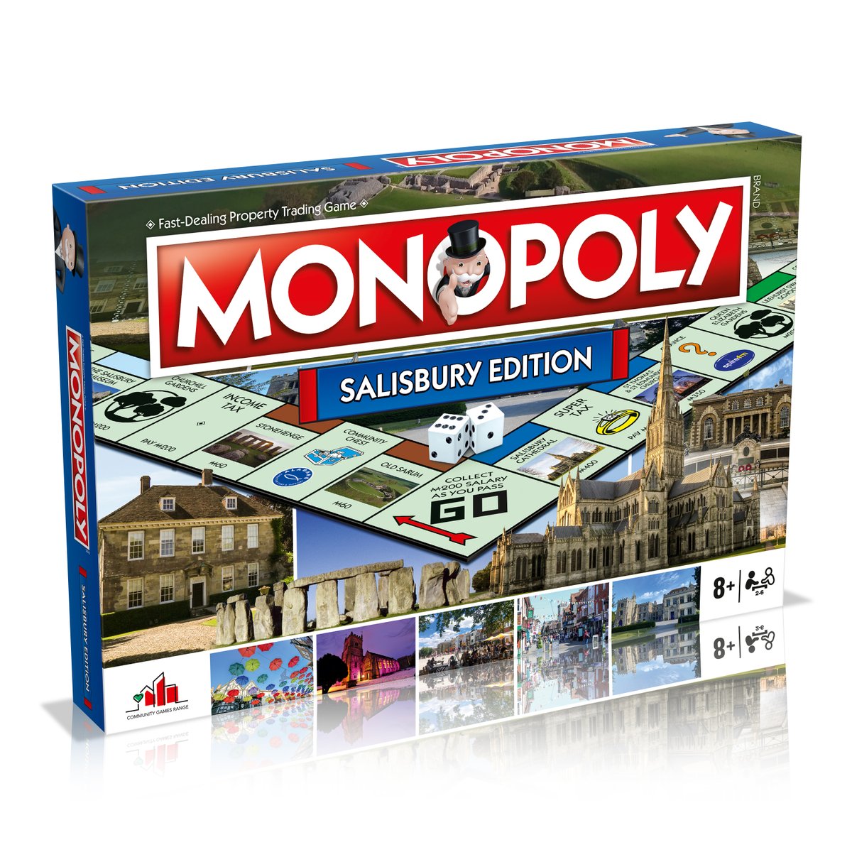 #Salisbury #Monopoly is officially available to order! Featuring stunning and authentic photography from the local area, so choose a token and build your empire. #salisburymonopoly 

order now from: winningmoves.co.uk