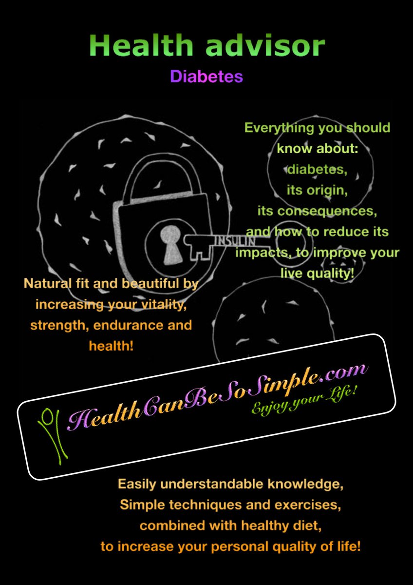 Health_Simple's tweet image. Are you at risk to develop diabetes? Or are you already suffering on diabetes? We’ll explain what diabetes is, why you’re affected and how to reduce effects and diabetes itself. Convince yourself, control your illness and reduce its effects!
healthcanbesosimple.com/index.php?shop…