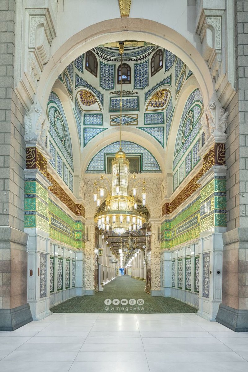 insharifain's tweet photo. NEWS | Presidency of Masjid Al Nabawi completes preparations to reopen Bab Al Salam for access to Rawdah Al Shareefah and for Ziyarah of Prophet (P.B.U.H) and His Rightly Guided Caliphs (R.A)  from Sunday, 1st Rabi Al Awwal (18 October) after a period of 7 months https://t.co/sHHiccY5bV