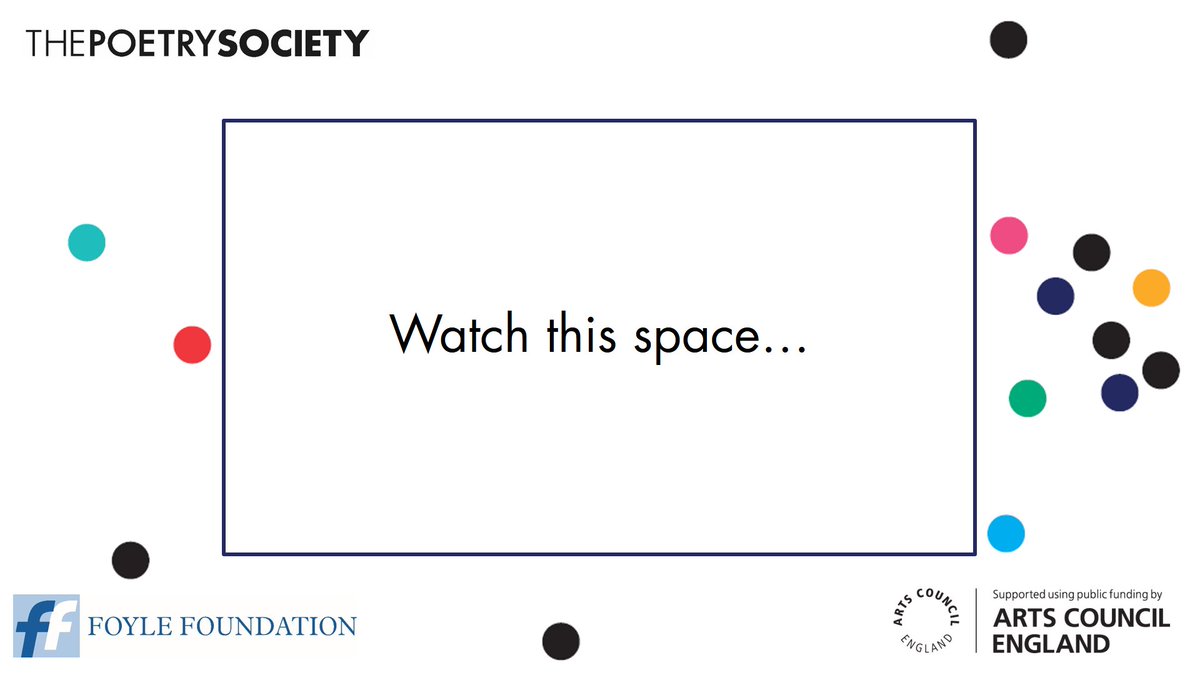 This afternoon we'll be announcing the 100 winners of the #FoyleYoungPoets of the Year Award 2020. Judges Maura Dooley and Keith Jarrett have had an unenviable task choosing just 100 winners in this bumper year, but we can't wait to share brilliant new works by 100 young writers!