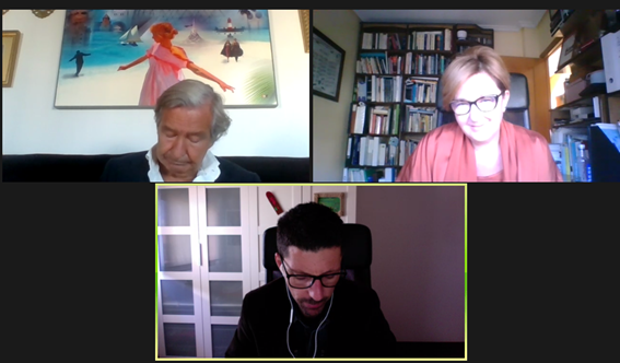 madrimasd's tweet photo. Los coaches de #businessmentorcert @anathenea , @nesofsky y @juliomarcocoach ayudan a los mentores de la @urjconline en sus prácticas finales de mentoring. Excelente grupo de mentores que se unen a la red internacional de mentores business mentor @madrimasd https://t.co/xw2GCFpQai