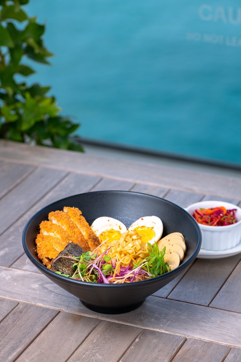 NEW ON THE MENU  - Dynamite Ramen: Spicy ramen noodles with tangy vegetables, topped with deep fried chicken  

#Saltcnr ⁣
#saltcafeandrestaurant ⁣⁣ #newonthemenu
#restaurant #malecity #maldives⁣ #supportlocalbusinessesmv