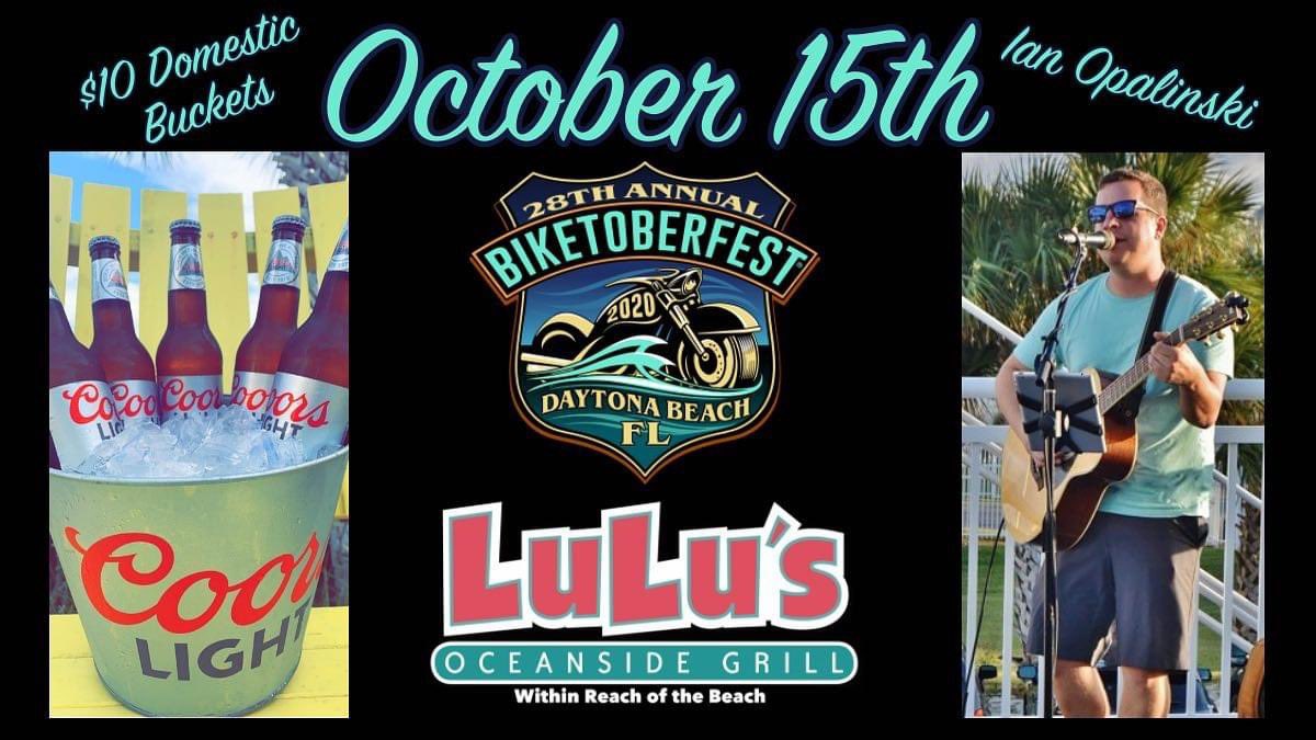 #biketoberfest #lulus #beerbuckets #livemusic