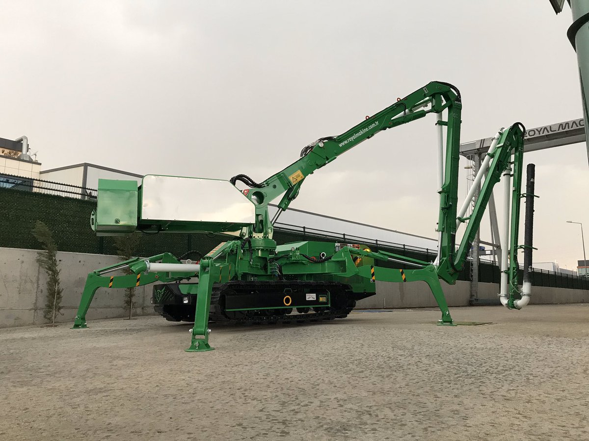 ROYALMAKINE's tweet photo. New order to Fareo Islands πRoyal HCS18 Z4β¨ #royalmac #hcs18 #royalmakine #concrete #concretepump #concreteplacingboom #worldofconcrete #turkey #fareoislands #beton #hormigon #construction #betonpumpe #pompeabeton #covid19 #constructionequipment #crawler #crawlerplacingboom https://t.co/HynTq8OmGS