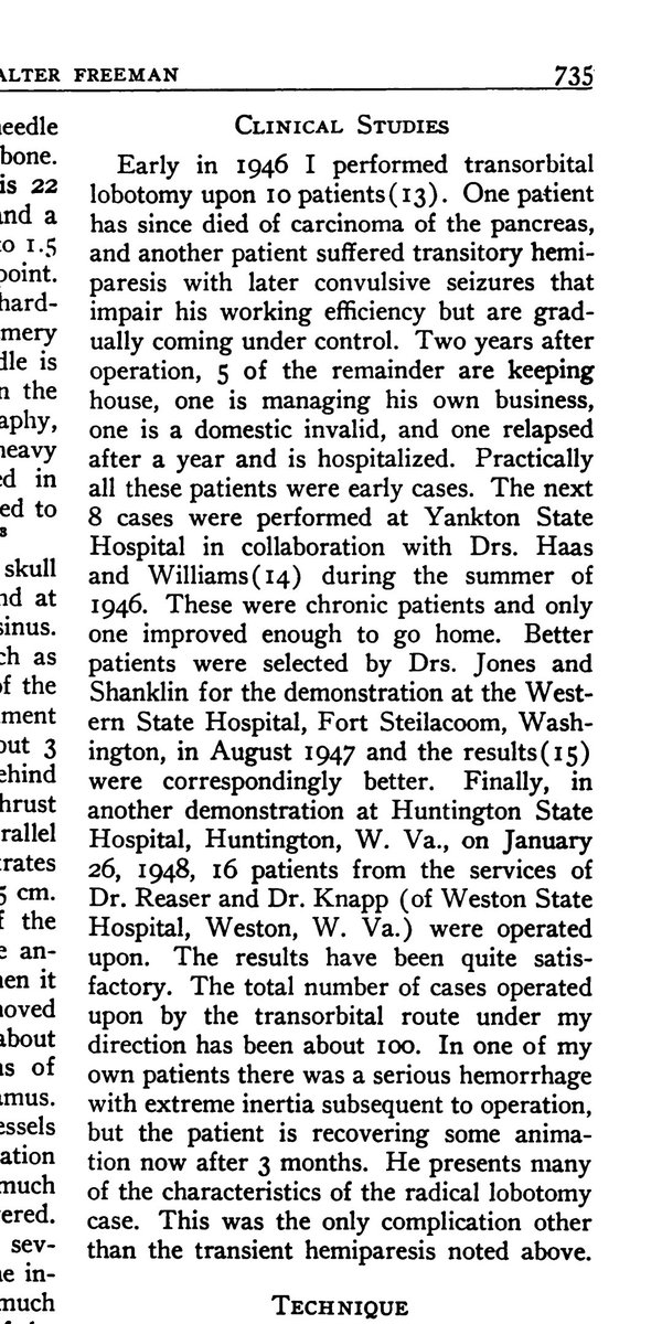 Daniel_Urologia's tweet photo. Prior results were conflicting so Freeman tried to develop an easier technique and the neuro anatomy  knowledge from the paper seems good.

Certainly the first cases were maybe not as encouraging as described and the tools developed were not sofisticated at all...

2/5 https://t.co/saSZs2RHxl