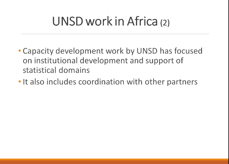 ECA_OFFICIAL's tweet photo. The @UN system is working hard to support capacity development of #Africa's national statistical systems.
UNSD's Ralf Becker says though #COVID19 has been a major hindrance, work with African nations to modernize their systems for quality data remains top priority. #StatCom2020 https://t.co/AiDLKbS4ec