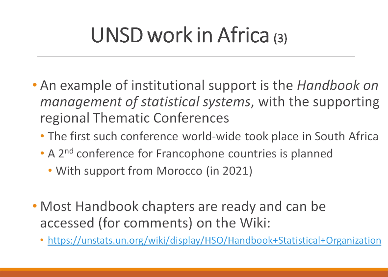 ECA_OFFICIAL's tweet photo. The @UN system is working hard to support capacity development of #Africa's national statistical systems.
UNSD's Ralf Becker says though #COVID19 has been a major hindrance, work with African nations to modernize their systems for quality data remains top priority. #StatCom2020 https://t.co/AiDLKbS4ec