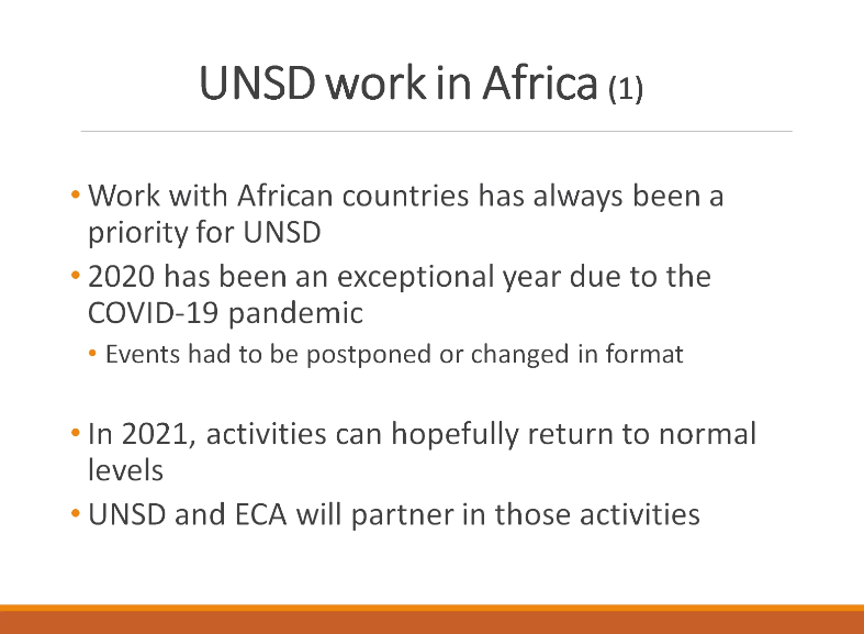 ECA_OFFICIAL's tweet photo. The @UN system is working hard to support capacity development of #Africa's national statistical systems.
UNSD's Ralf Becker says though #COVID19 has been a major hindrance, work with African nations to modernize their systems for quality data remains top priority. #StatCom2020 https://t.co/AiDLKbS4ec