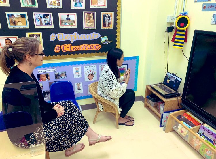 #PracticalMaths and a virtual parent workshop allowed us to share with our parents how our #Kindergarten children learn best #AnfieldSchooolHK #HKInternationalSchool #KowloonTong