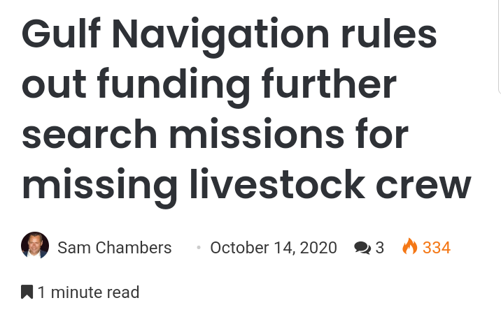 LaraPearlAlvar1's tweet photo. Actually, they never did anything from the start, never funded anything. @gulfnav  none. They never cared about the 40 men, as long as their business goes on, that's only what matters to them https://t.co/nQ4lxC3ZGT
