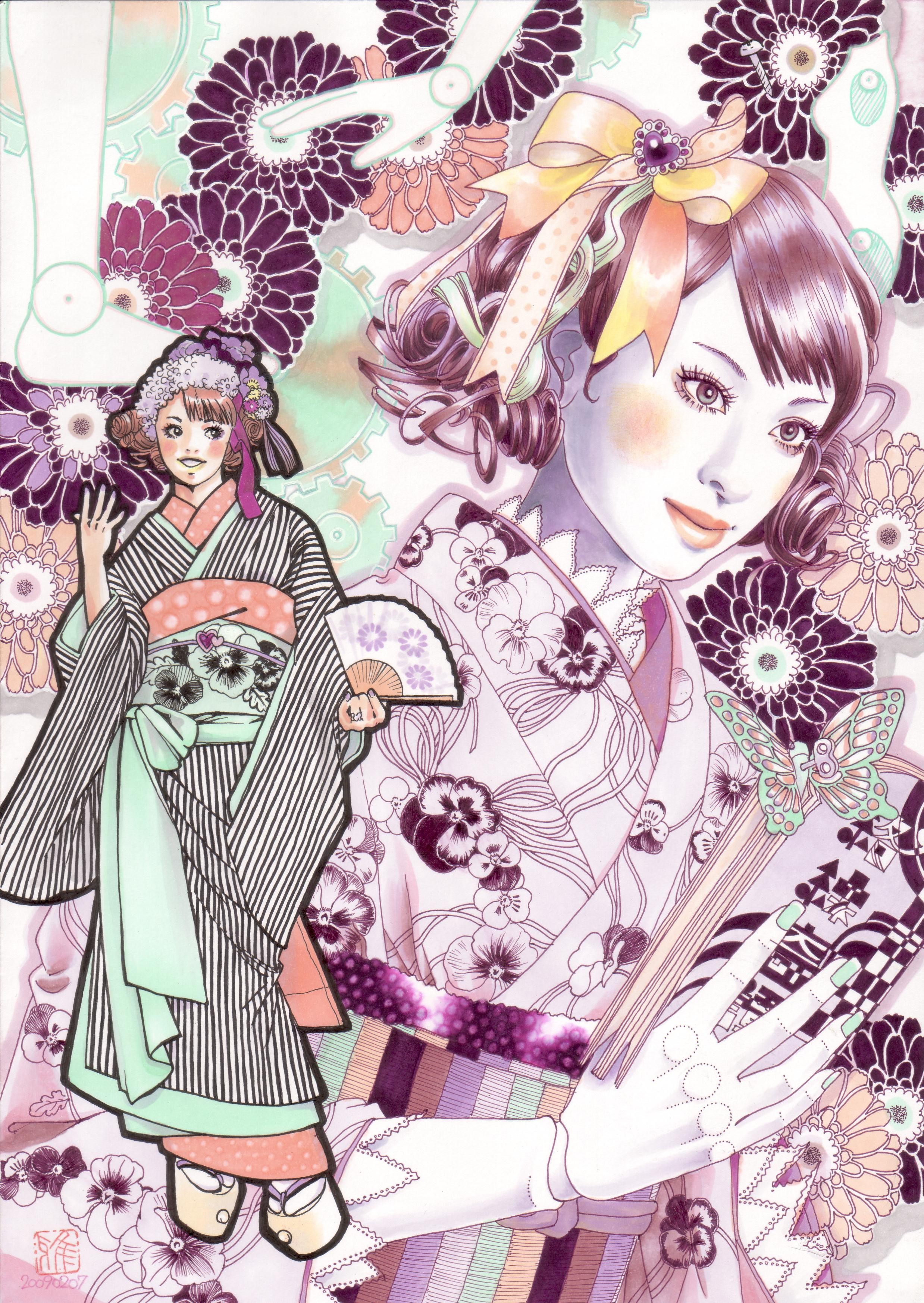 着物イラスト Twitter Search Twitter