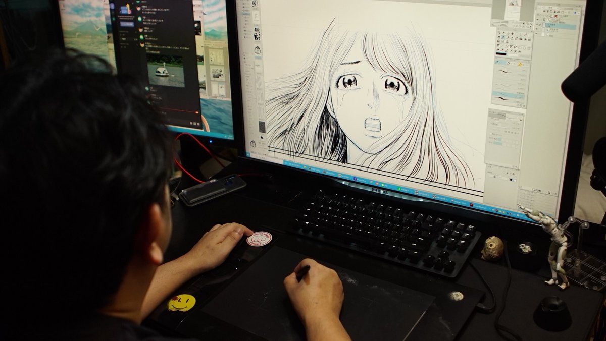 漫勉neo すぎむらしんいち先生の完全デジタル作画作業に密着 デジタルは便利だけれどかえって時間がかかる Togetter 漫勉neo すぎむらしんいち先生の完全デジタル作画作業に密着 デジタルは便利だけれどかえって時間がかかる Togetter