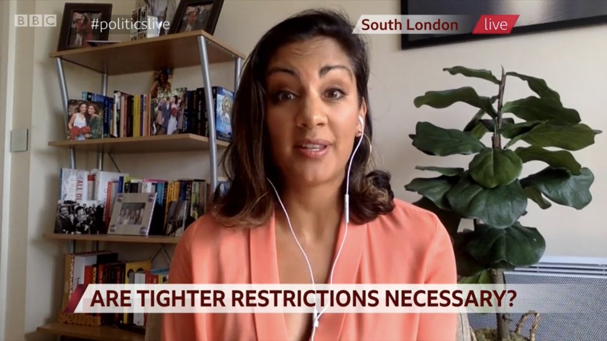  #bookcasewatch I do like Sonia Sodha’s shelves.