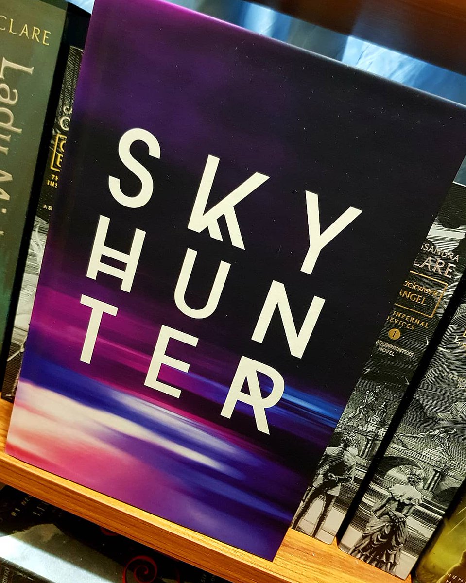 raythereader's tweet photo. This cover is beyond BEAUTIFUL! 😍❤ #Skyhunter by Marie Lu. ❤📚 https://t.co/Mfrg8OJYEw